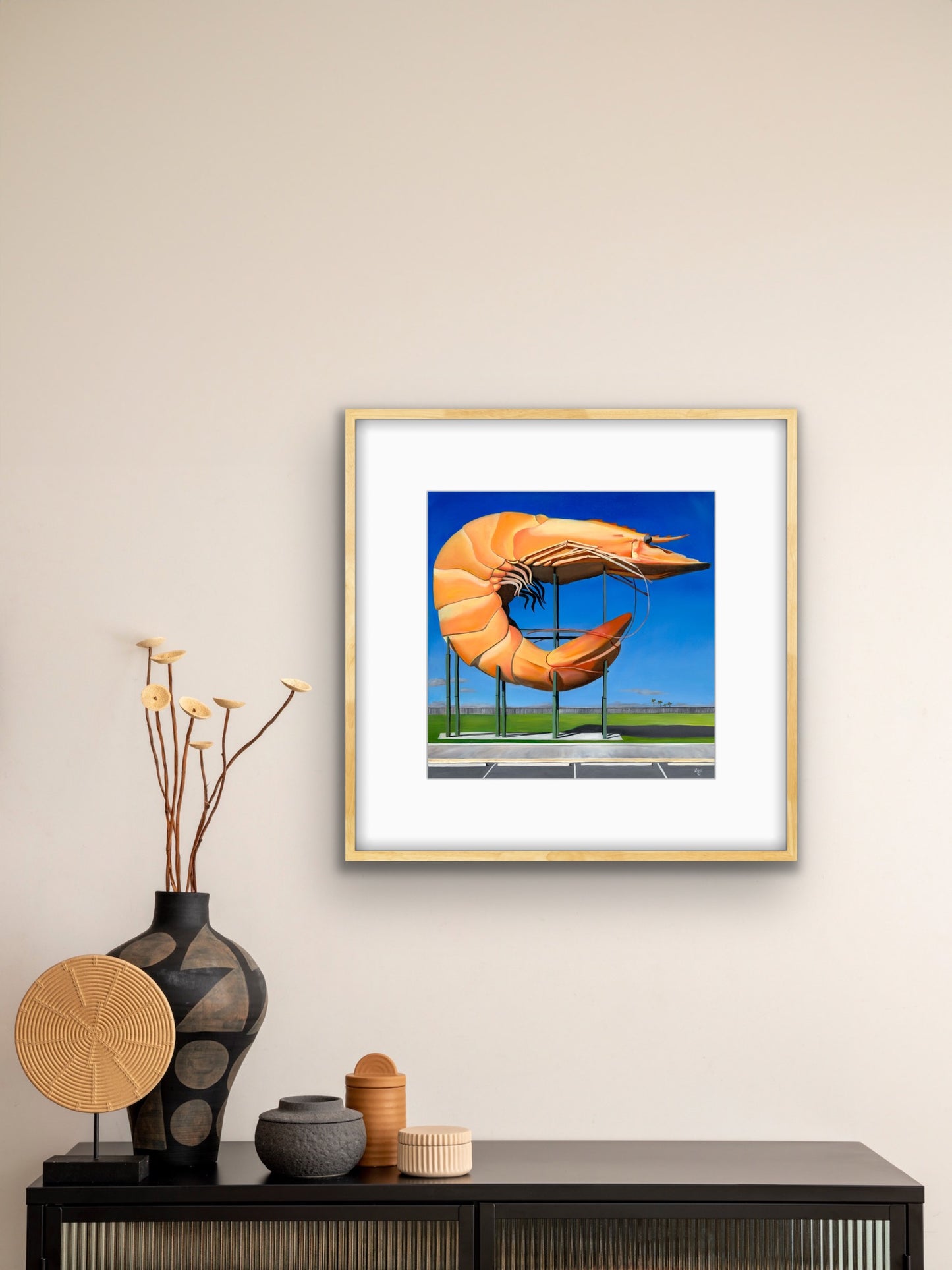 ‘Big Prawn’ limited edition print