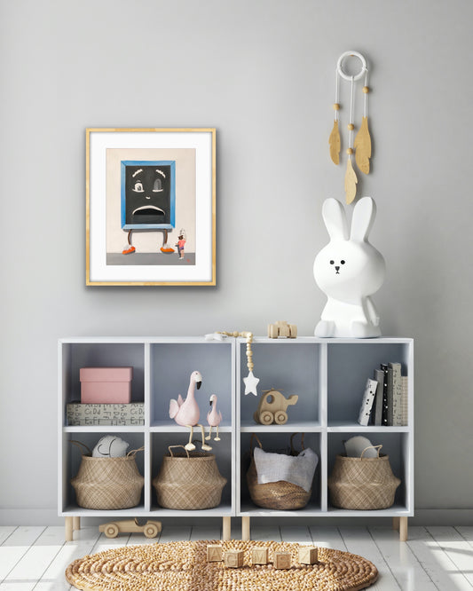 'Hurry uuup' limited ed. print