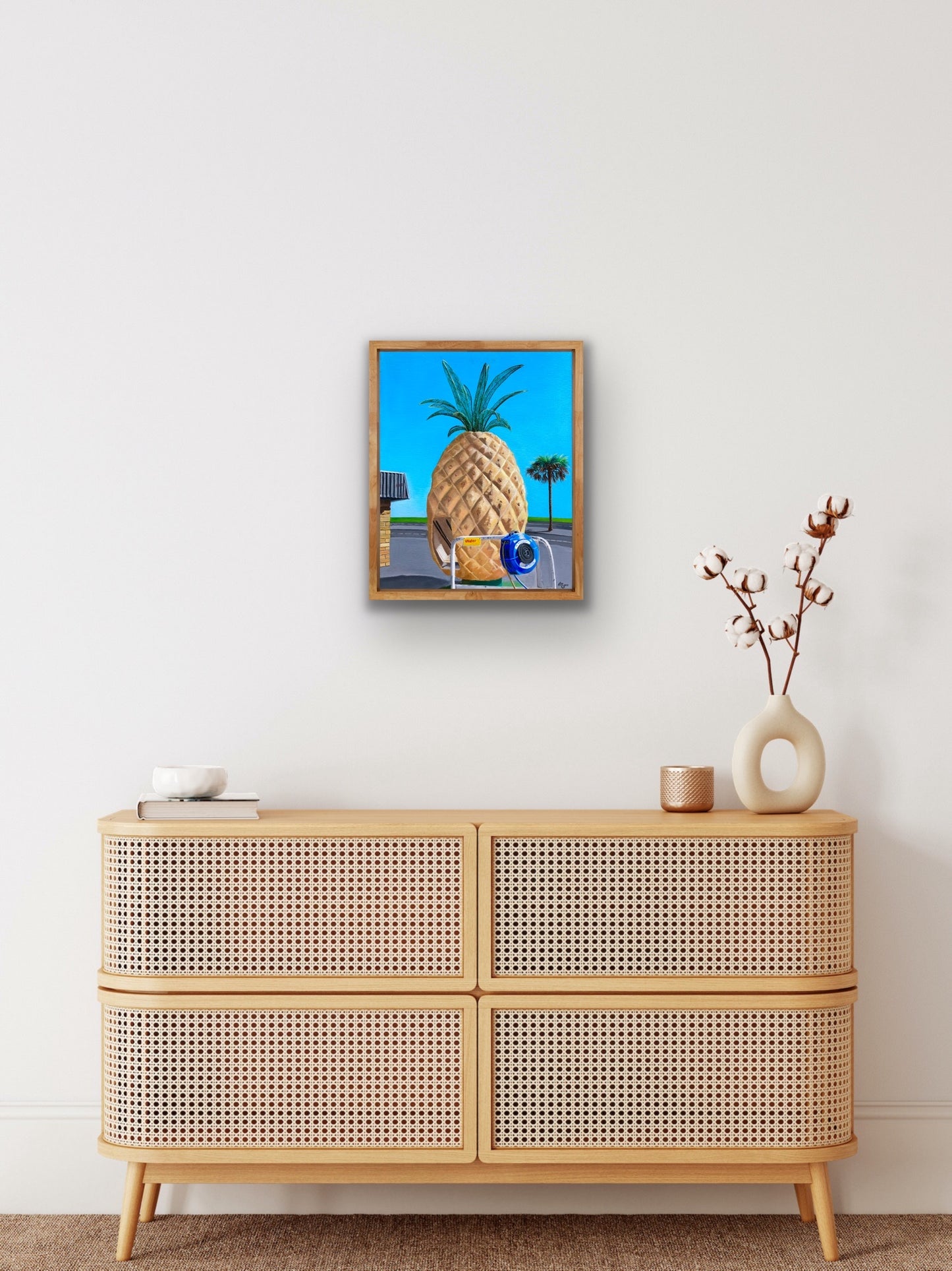 ‘The big pineapple' limited ed. print