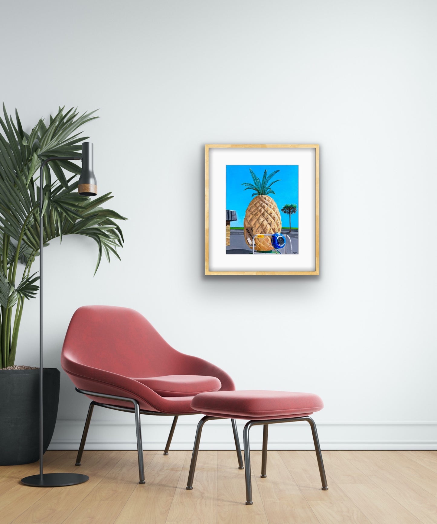 ‘The big pineapple' limited ed. print