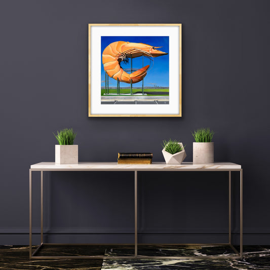 ‘Big Prawn’ limited edition print