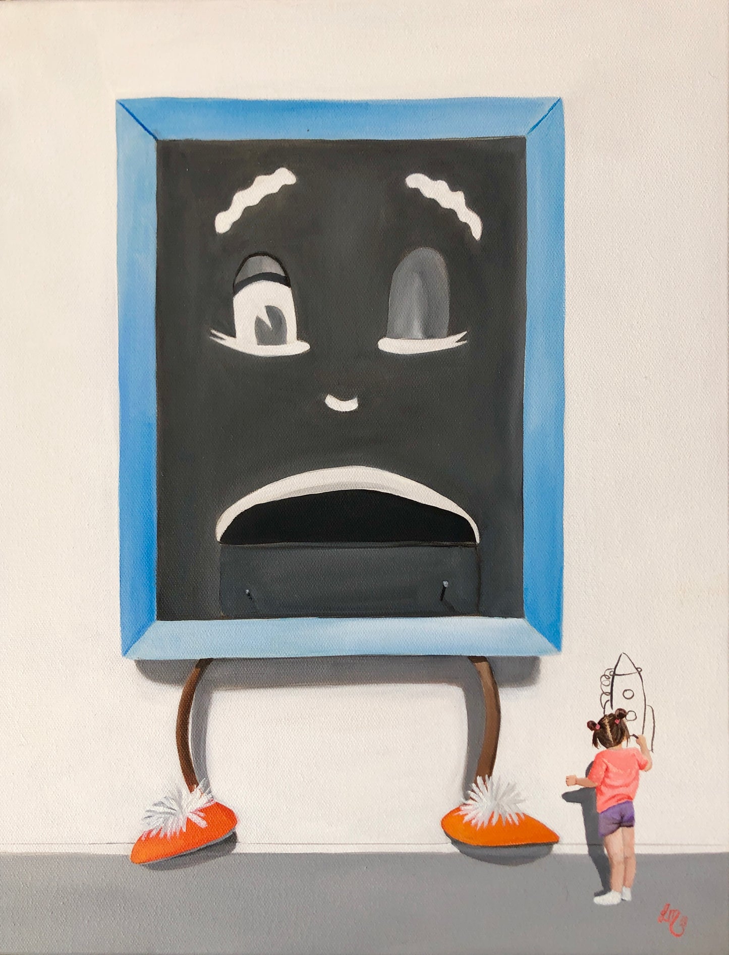'Hurry uuup' limited ed. print