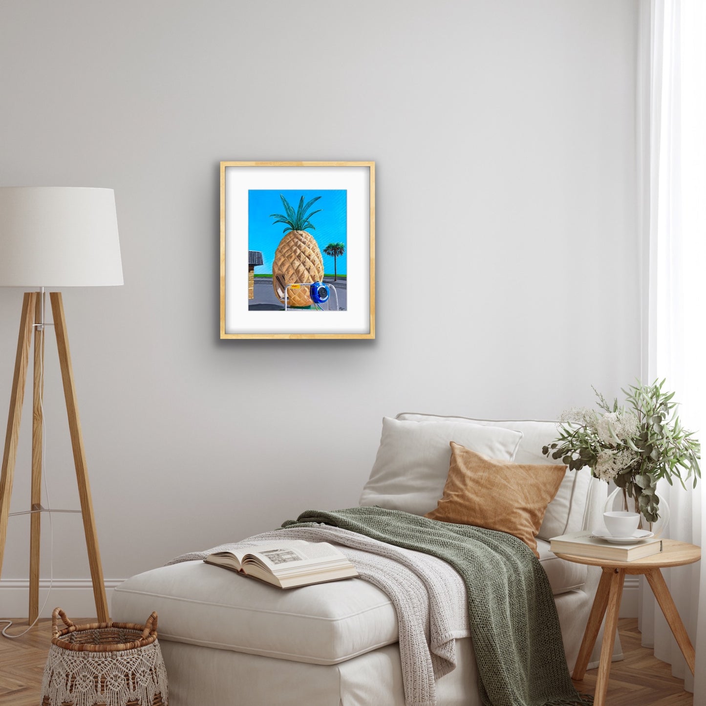 ‘The big pineapple' limited ed. print