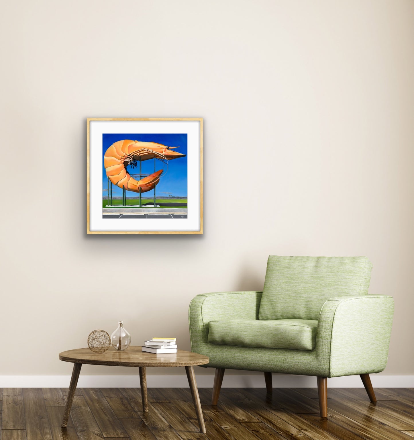 ‘Big Prawn’ limited edition print