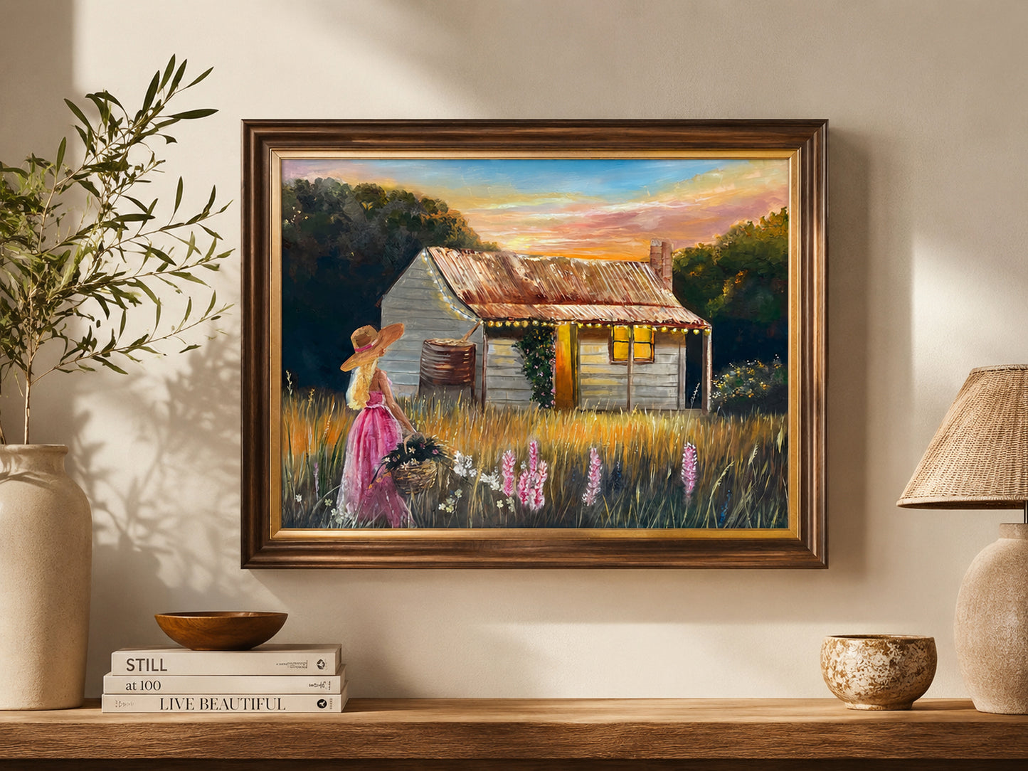 Golden hour cottage