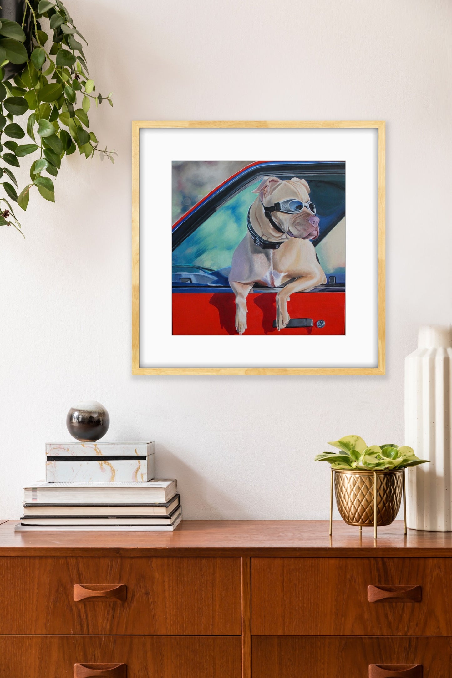 'Surf dog' limited ed. print