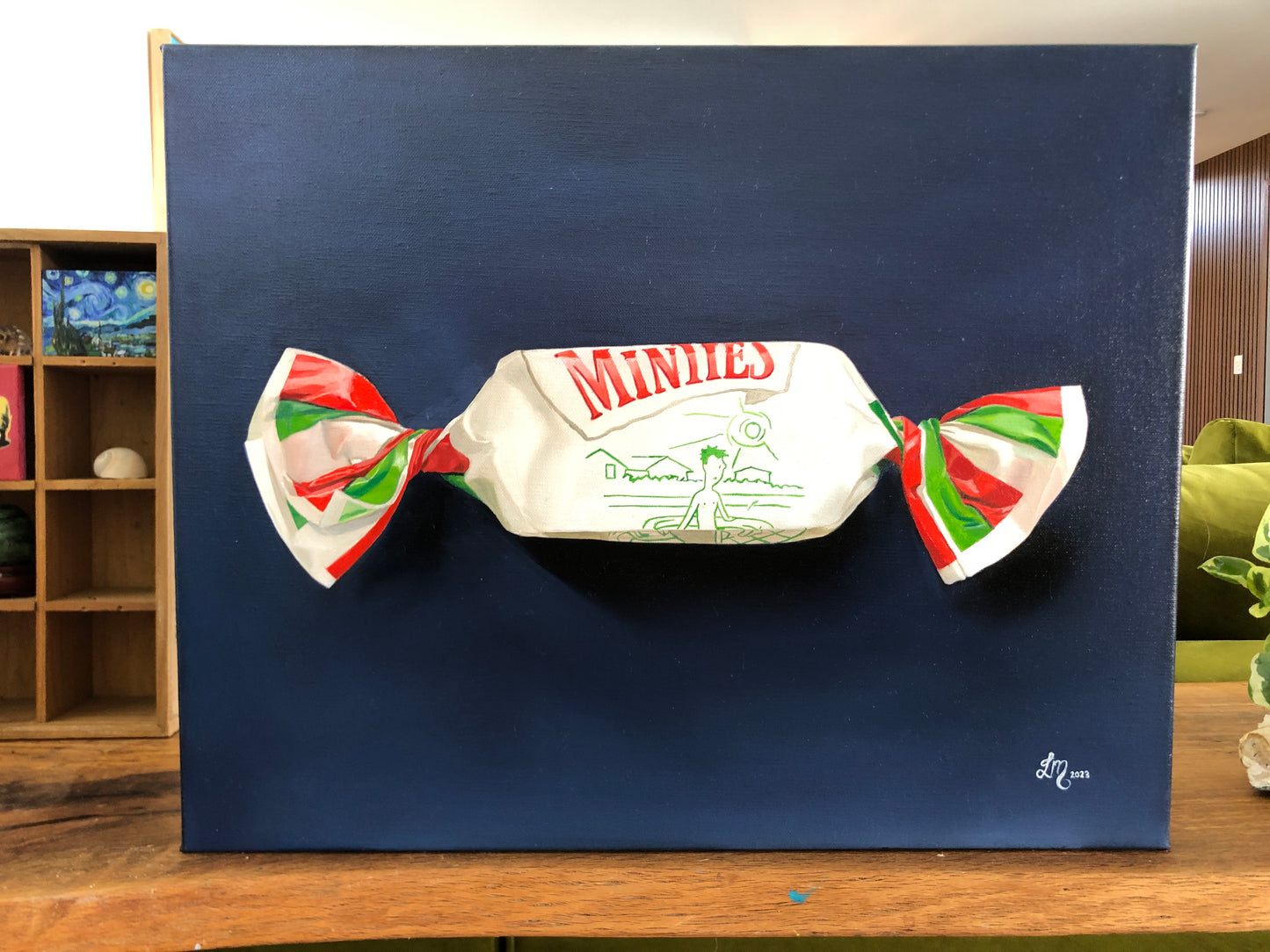 Navy Minty