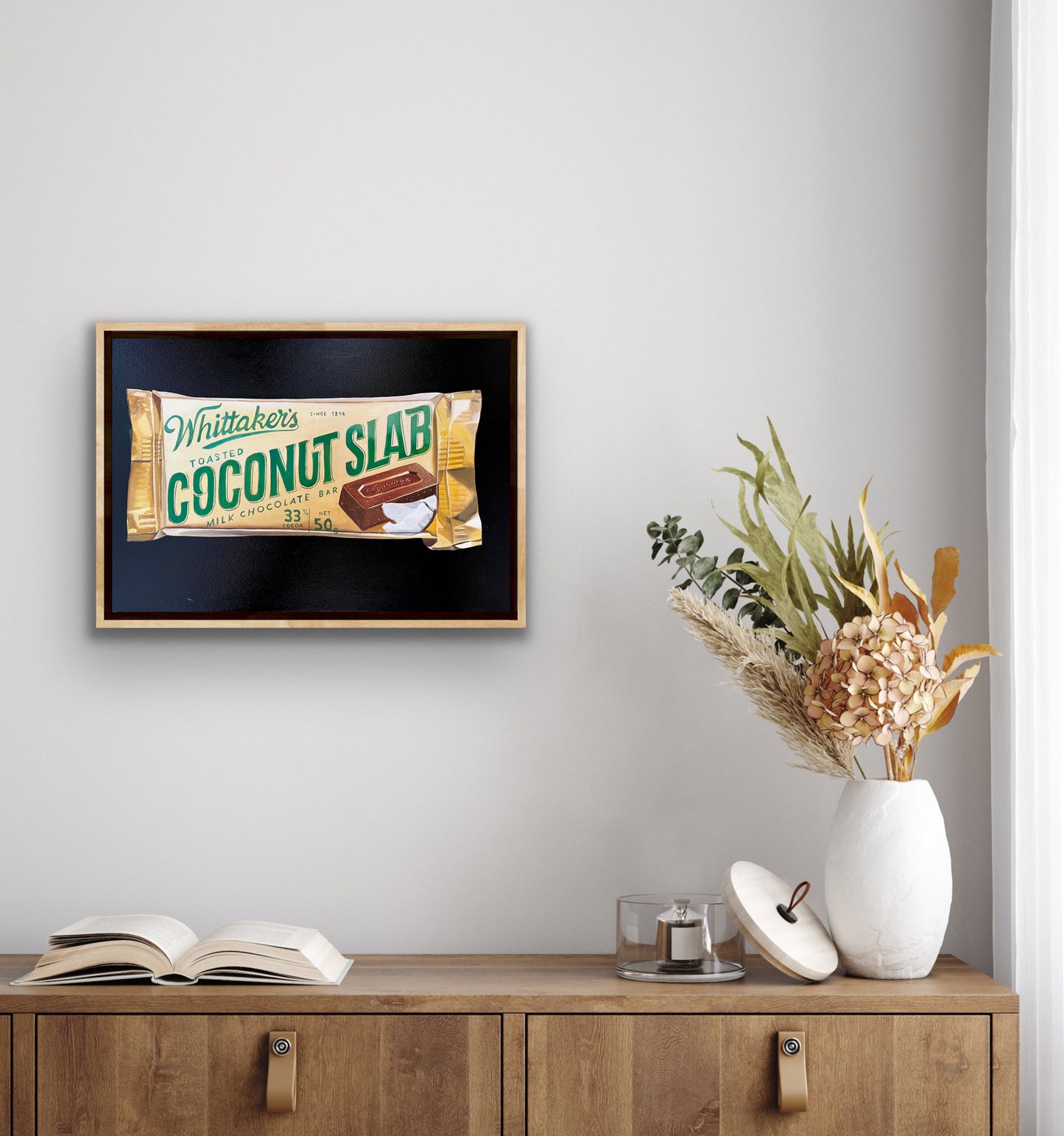 Coconut slab
