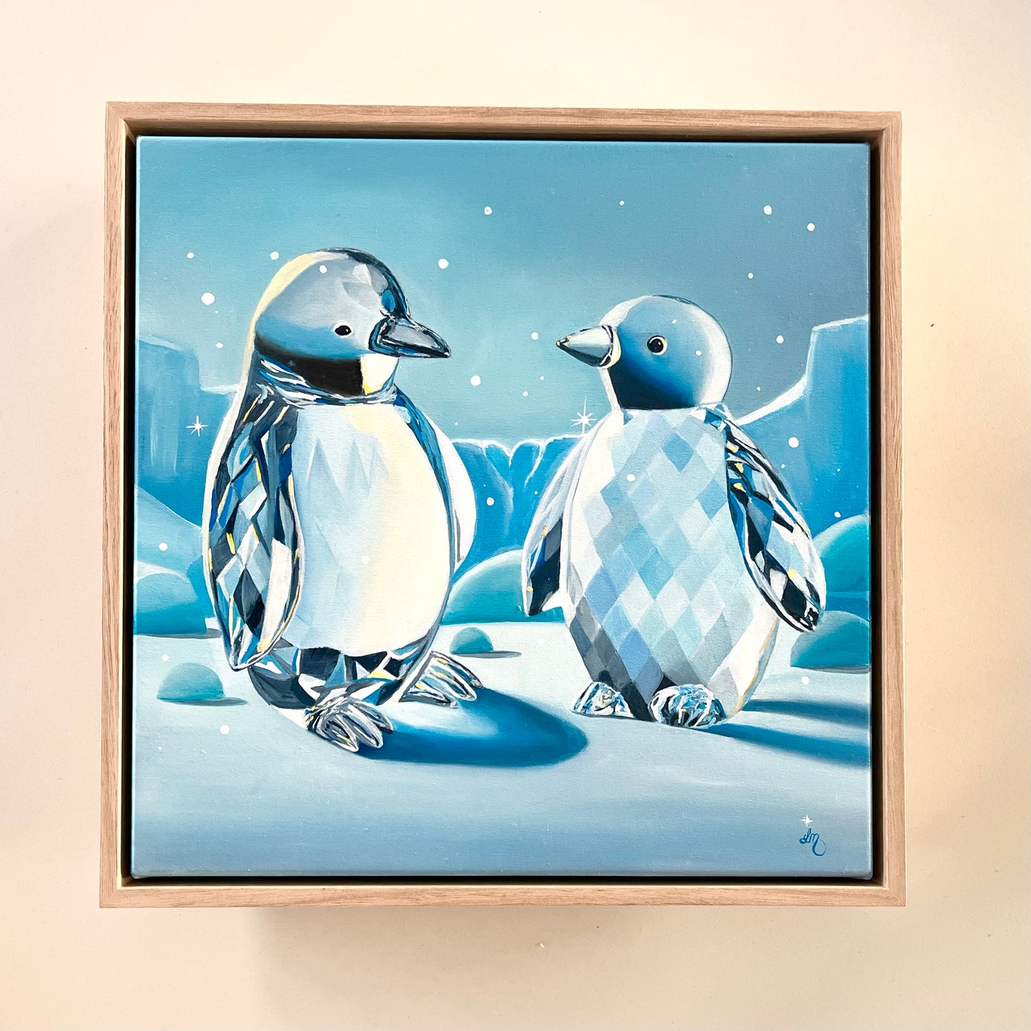 Crystal penguins for Jess