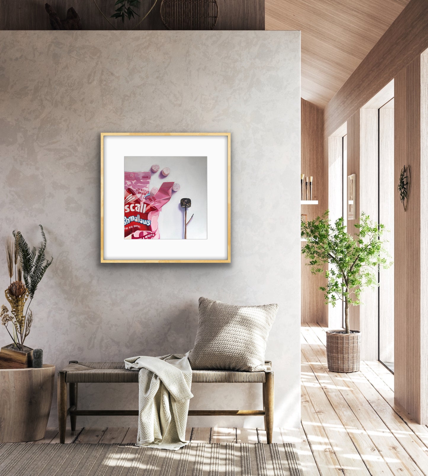 'Marshmallows' limited edition print