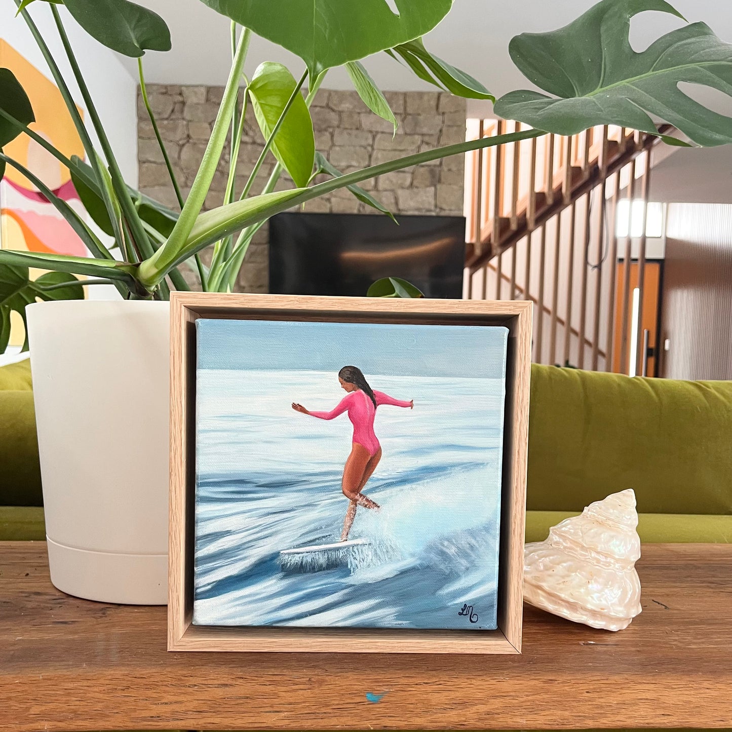 Monday sesh | original surf artwork