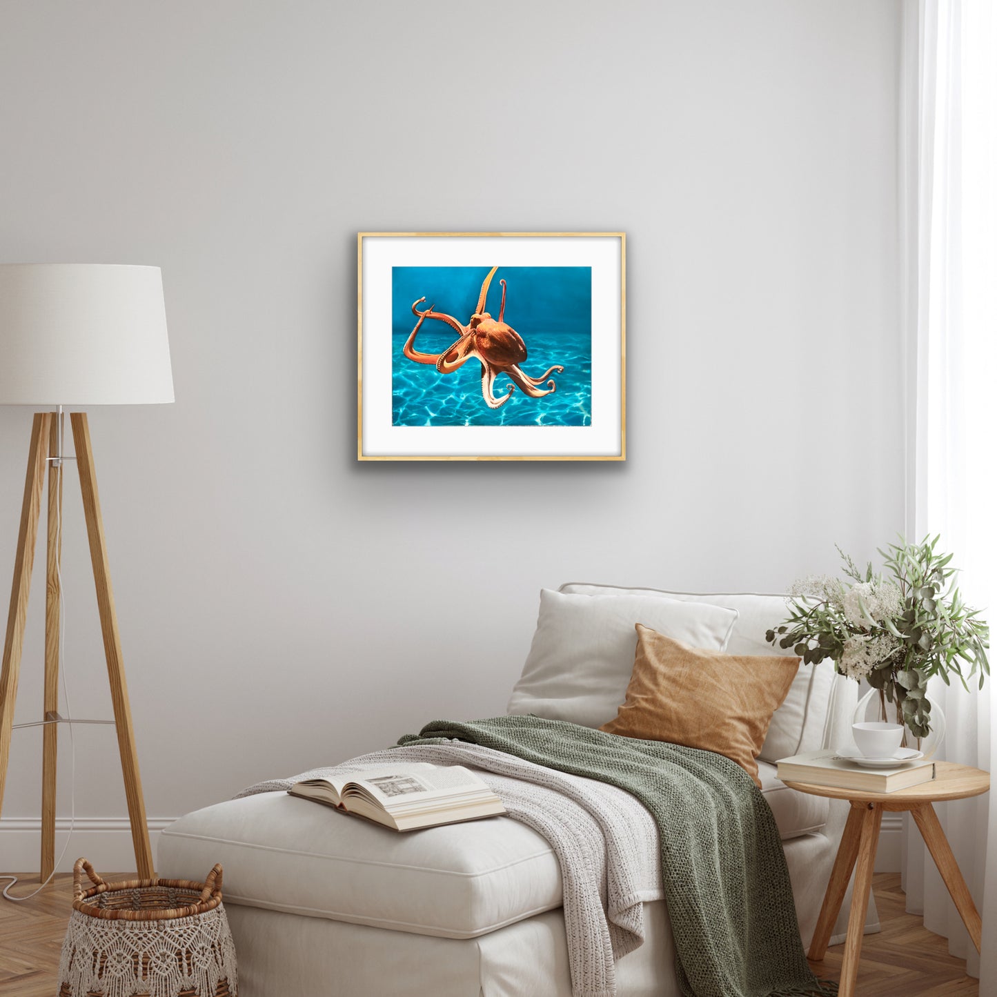 'Octopus' limited ed. print
