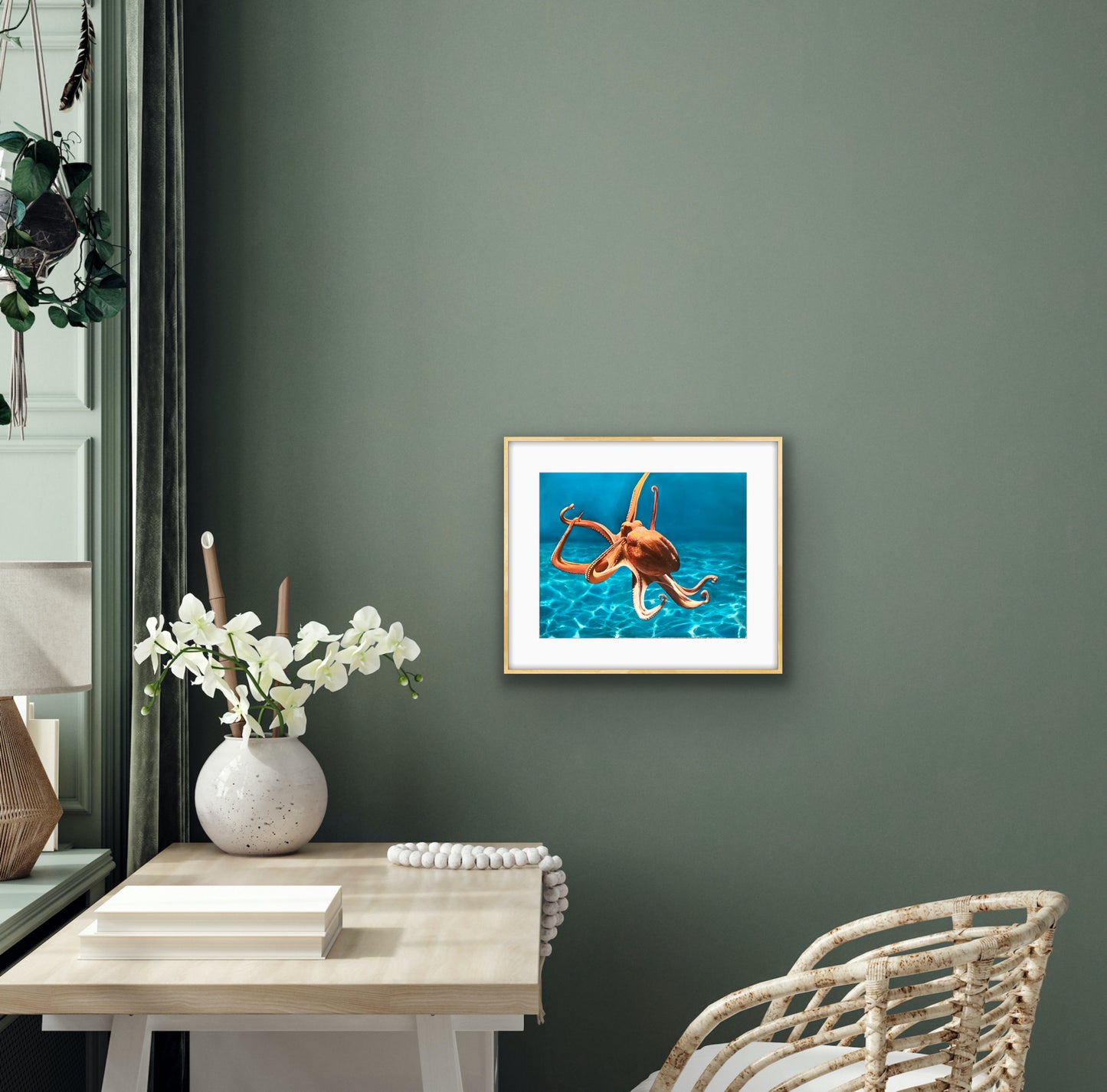 'Octopus' limited ed. print