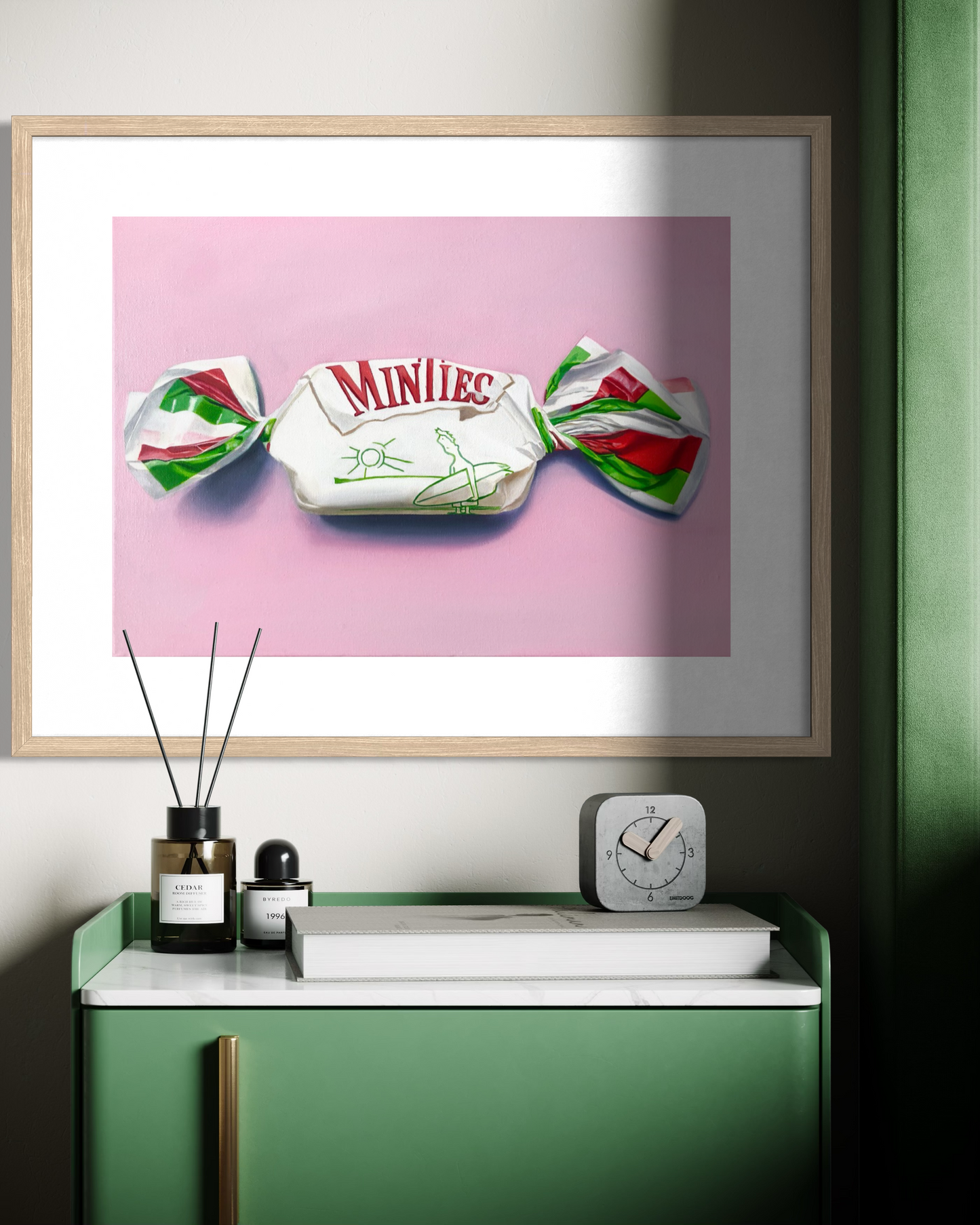 'Surf Minty' limited ed. print