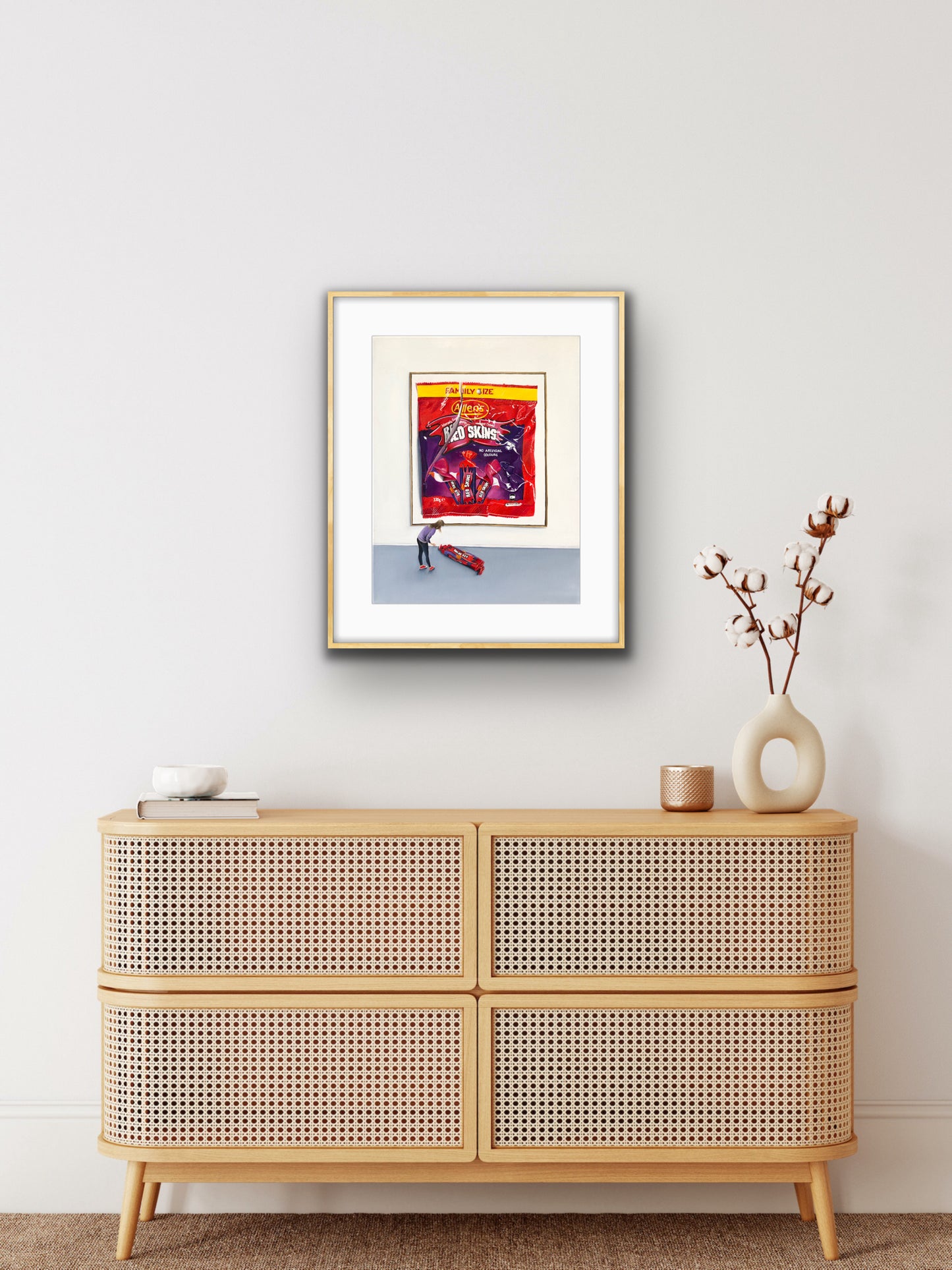 ‘The last Redskin’ limited ed. print