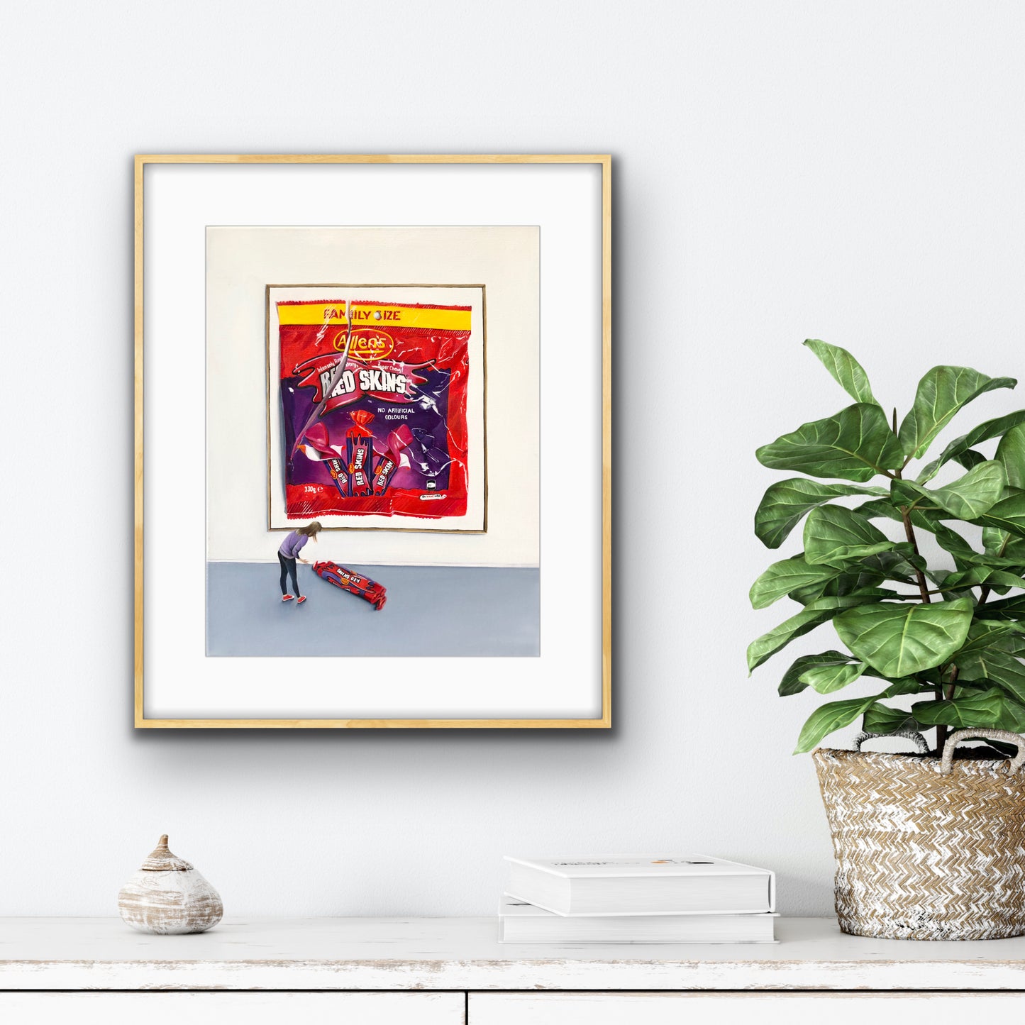 ‘The last Redskin’ limited ed. print