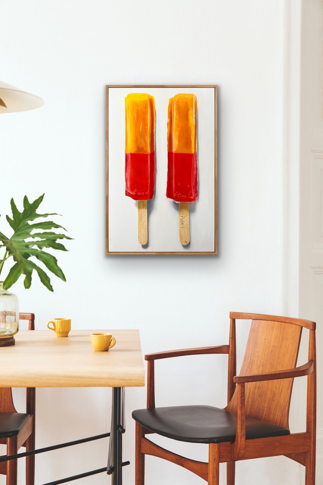 Twin poles