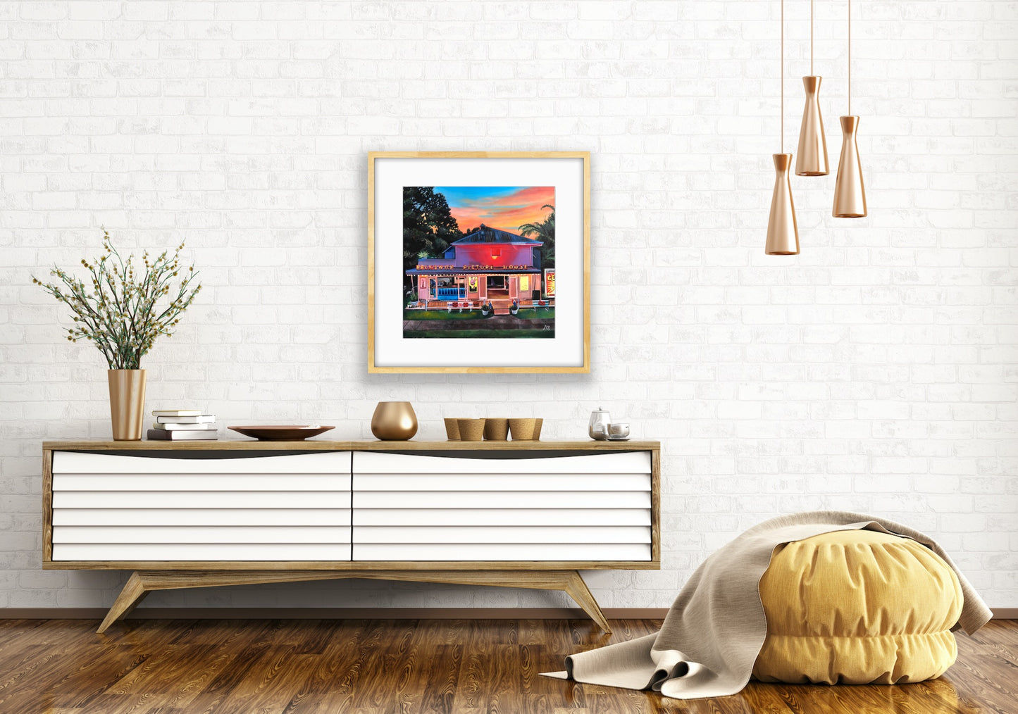 'Bruns picture house' limited ed. print