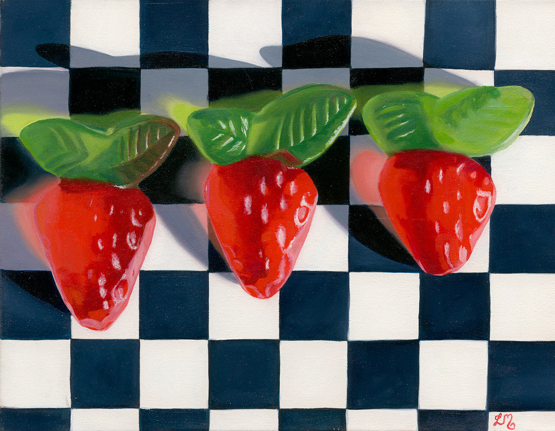 ‘Strawberries’ limited ed. print
