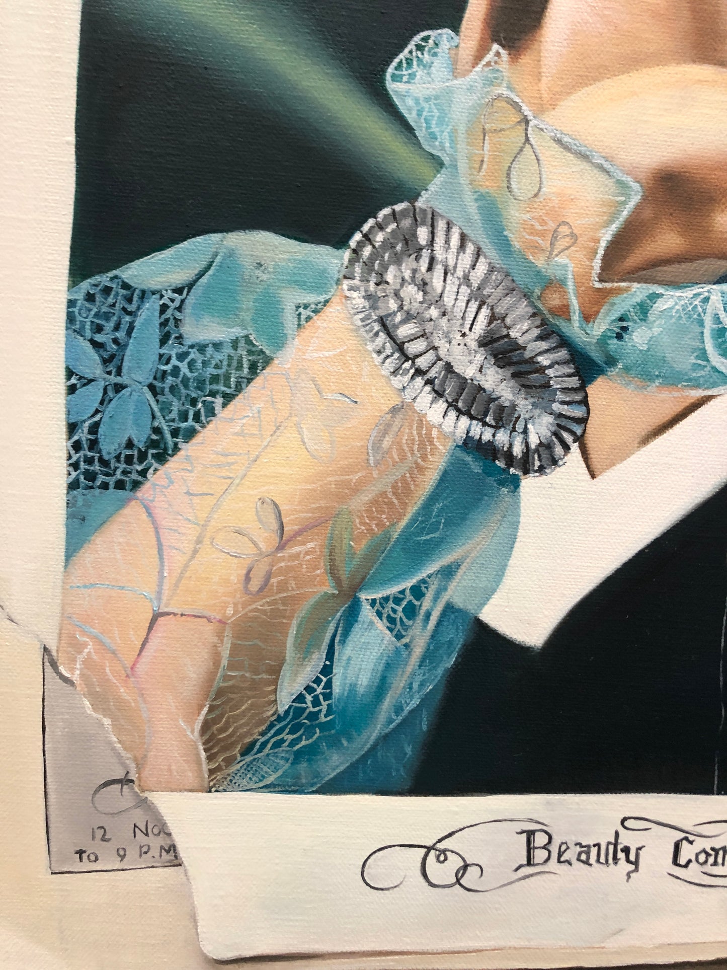 Beauty comes from the dart