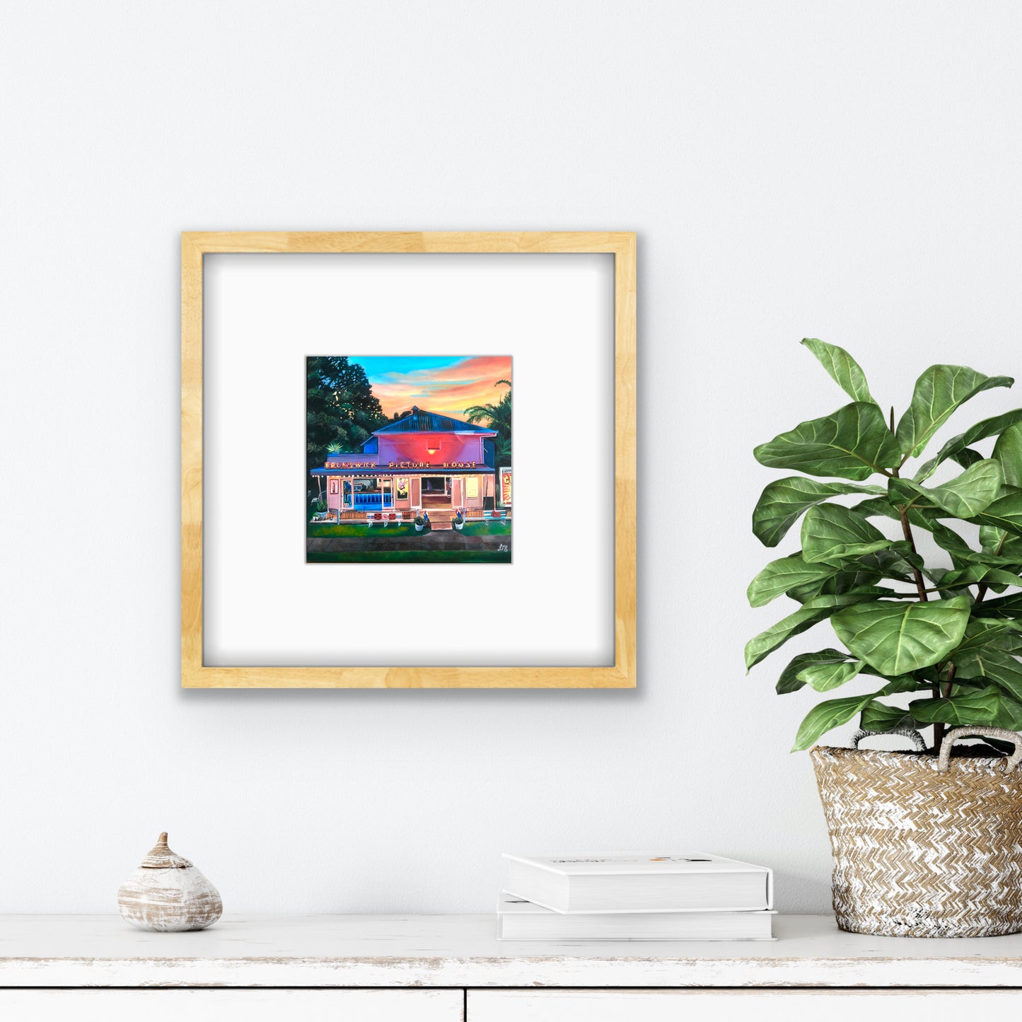 'Bruns picture house' limited ed. print