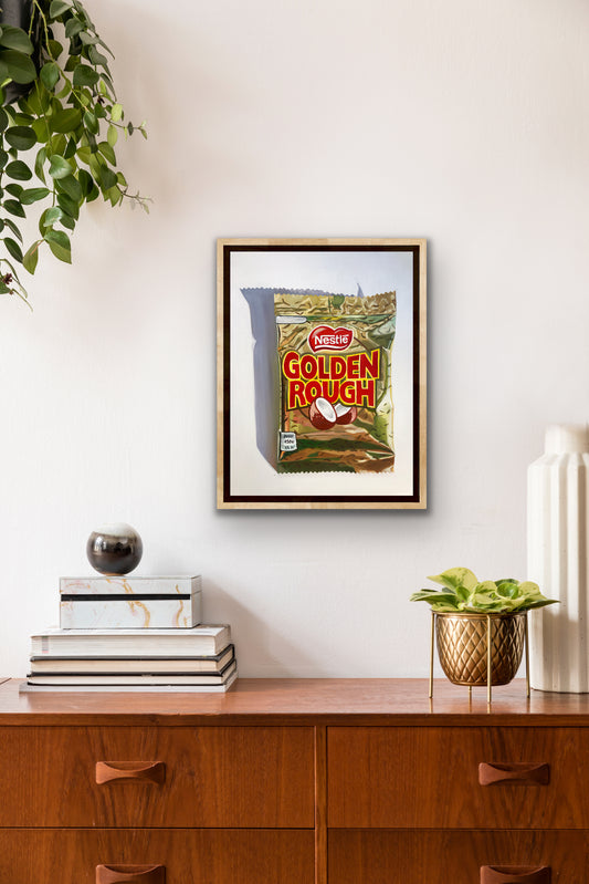 ‘Golden Rough’ limited ed. print