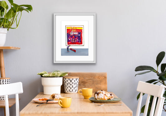 ‘The last Redskin’ limited ed. print