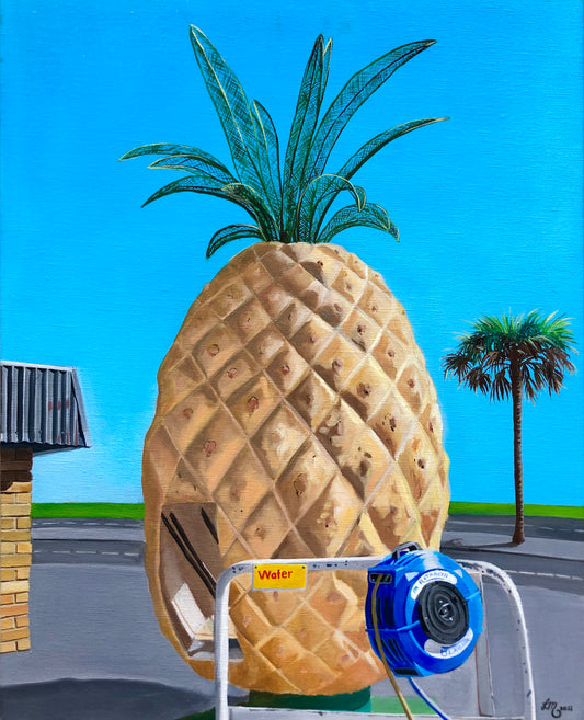 ‘The big pineapple' limited ed. print