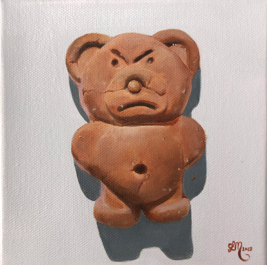 Angry teddy mini