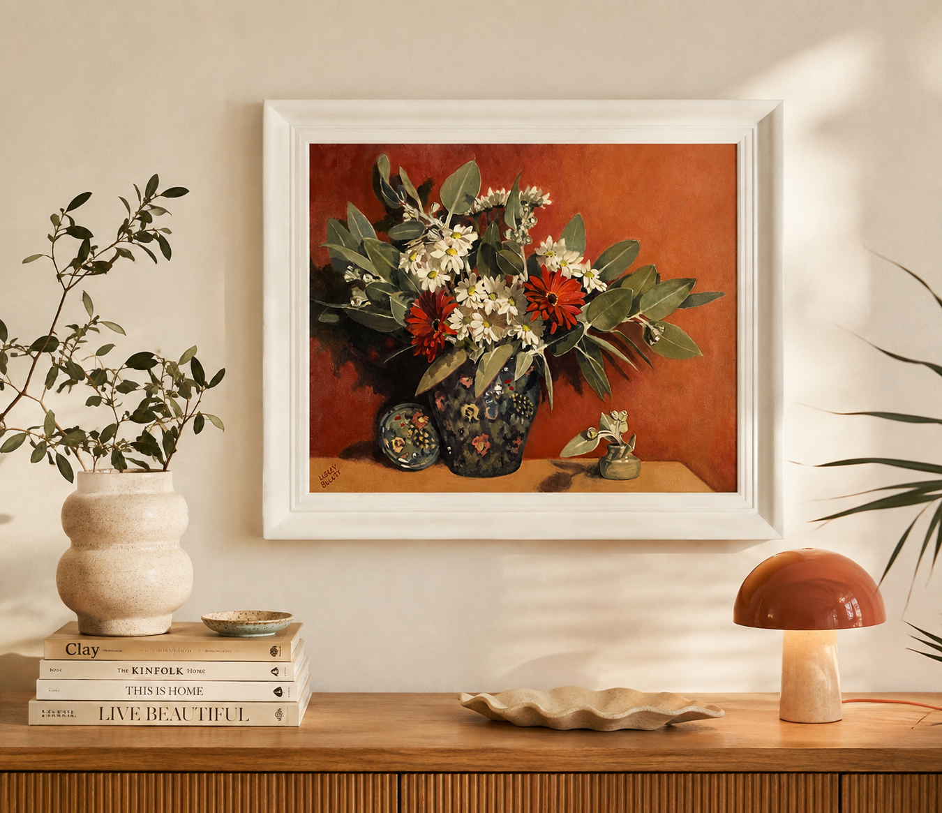 Gerberas, gum & the african pot