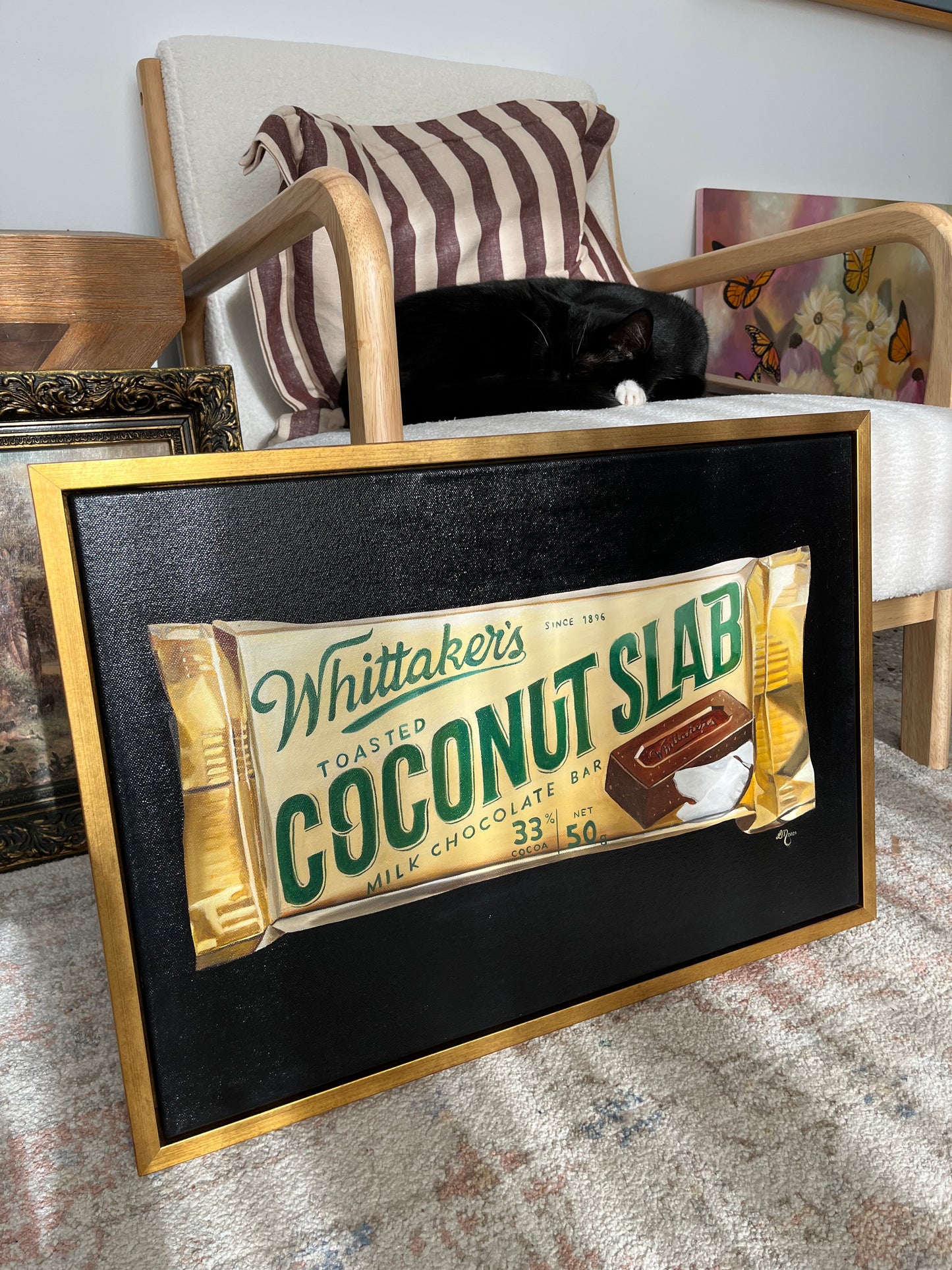 Coconut slab