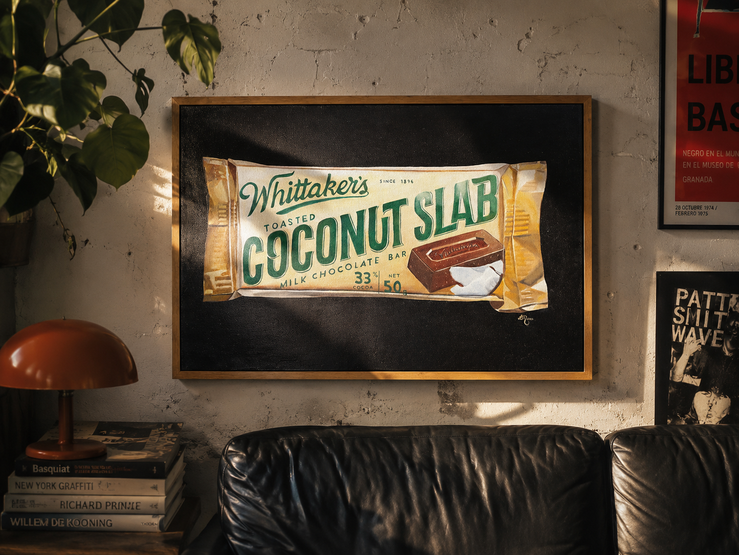 Coconut slab