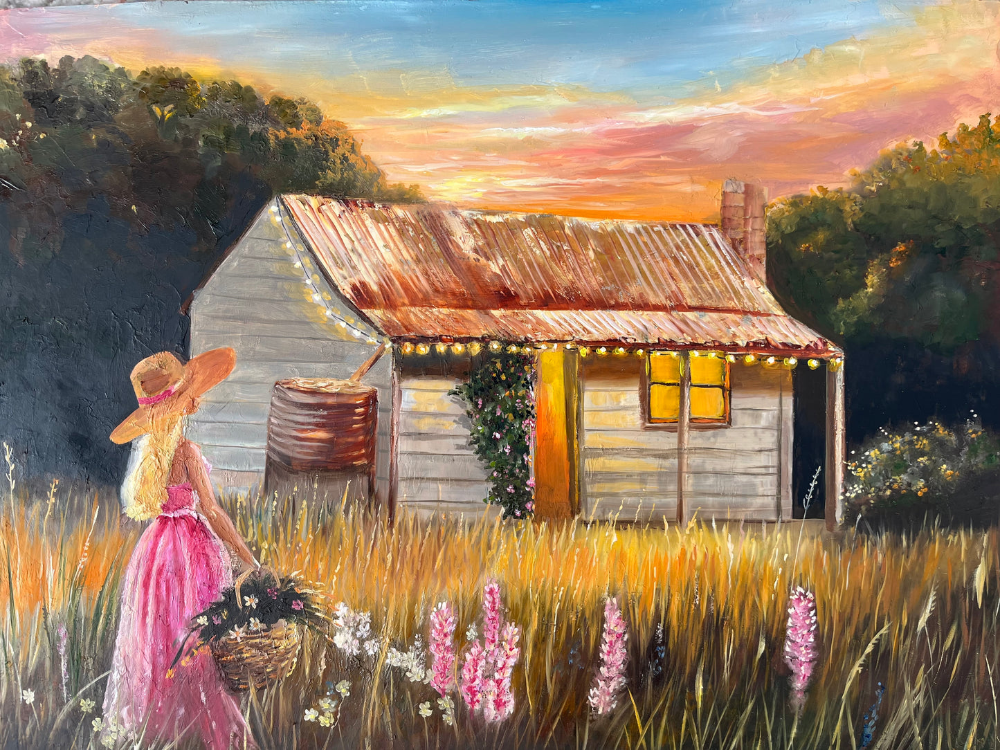Golden hour cottage