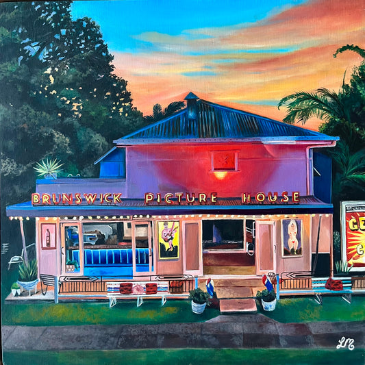 'Bruns picture house' limited ed. print