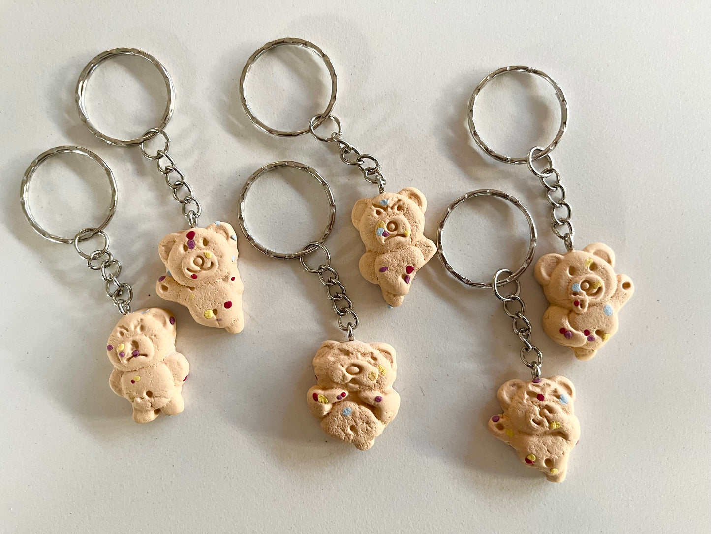 'The broken ones' (Tiny teddy keyring)