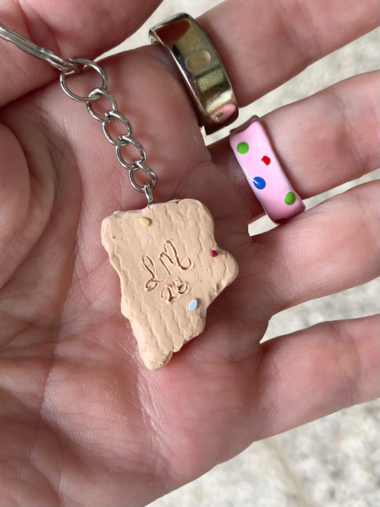 'The broken ones' (Tiny teddy keyring)