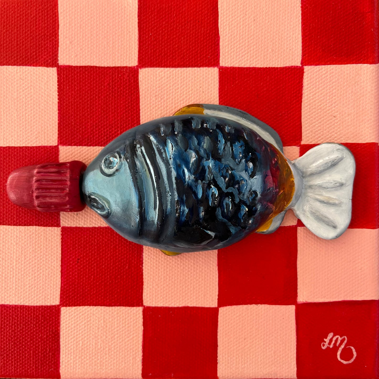 Sushi day - 3D pop art soy sauce painting | Leonie McIntosh