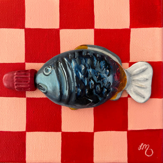 Sushi day - 3D pop art soy sauce painting | Leonie McIntosh