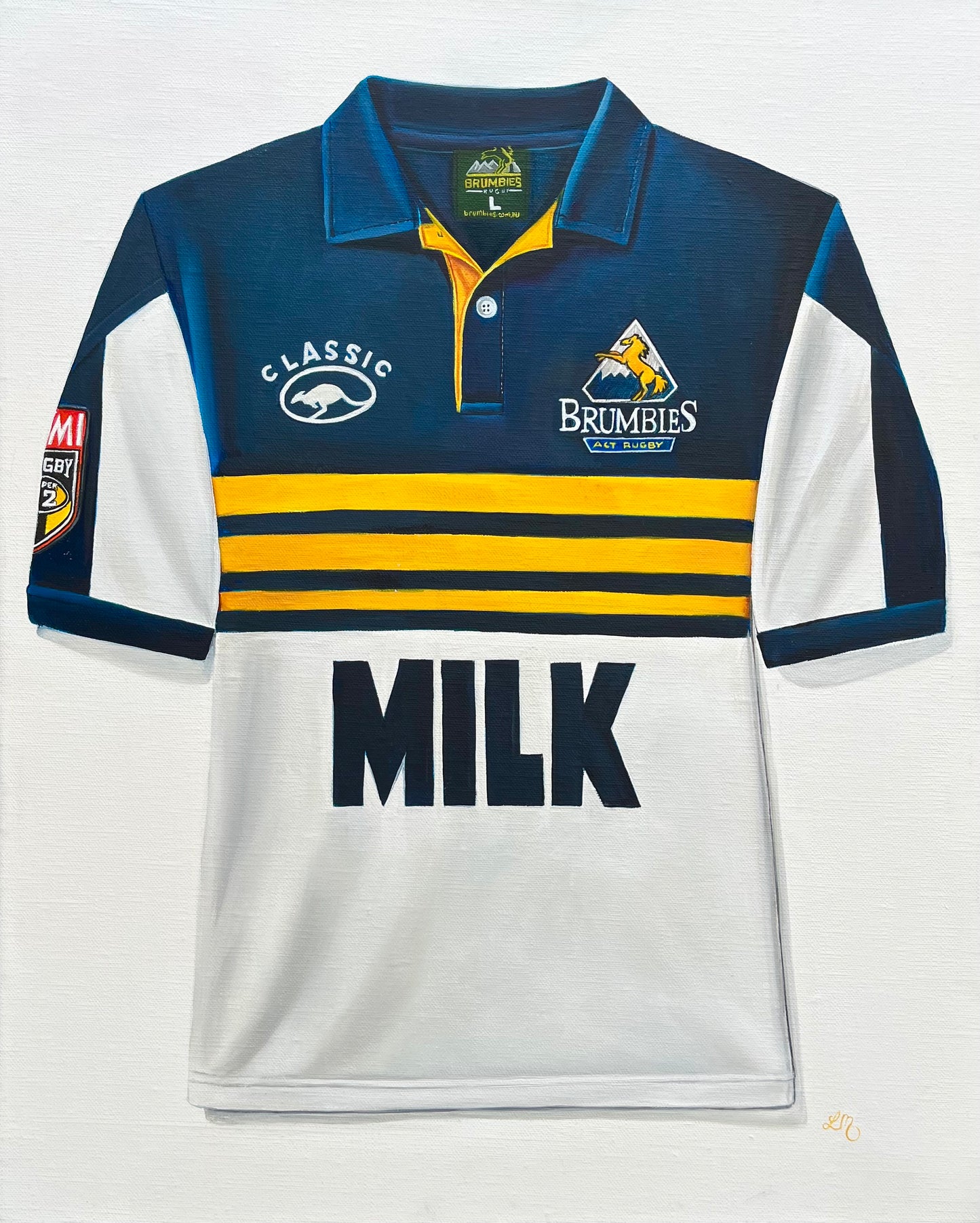 Brumbies MILK jersey