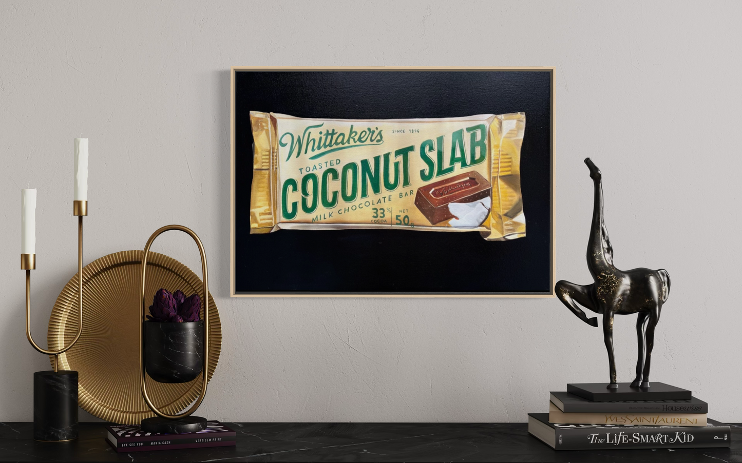 Coconut slab