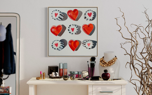 Heart to heart | original oil painting