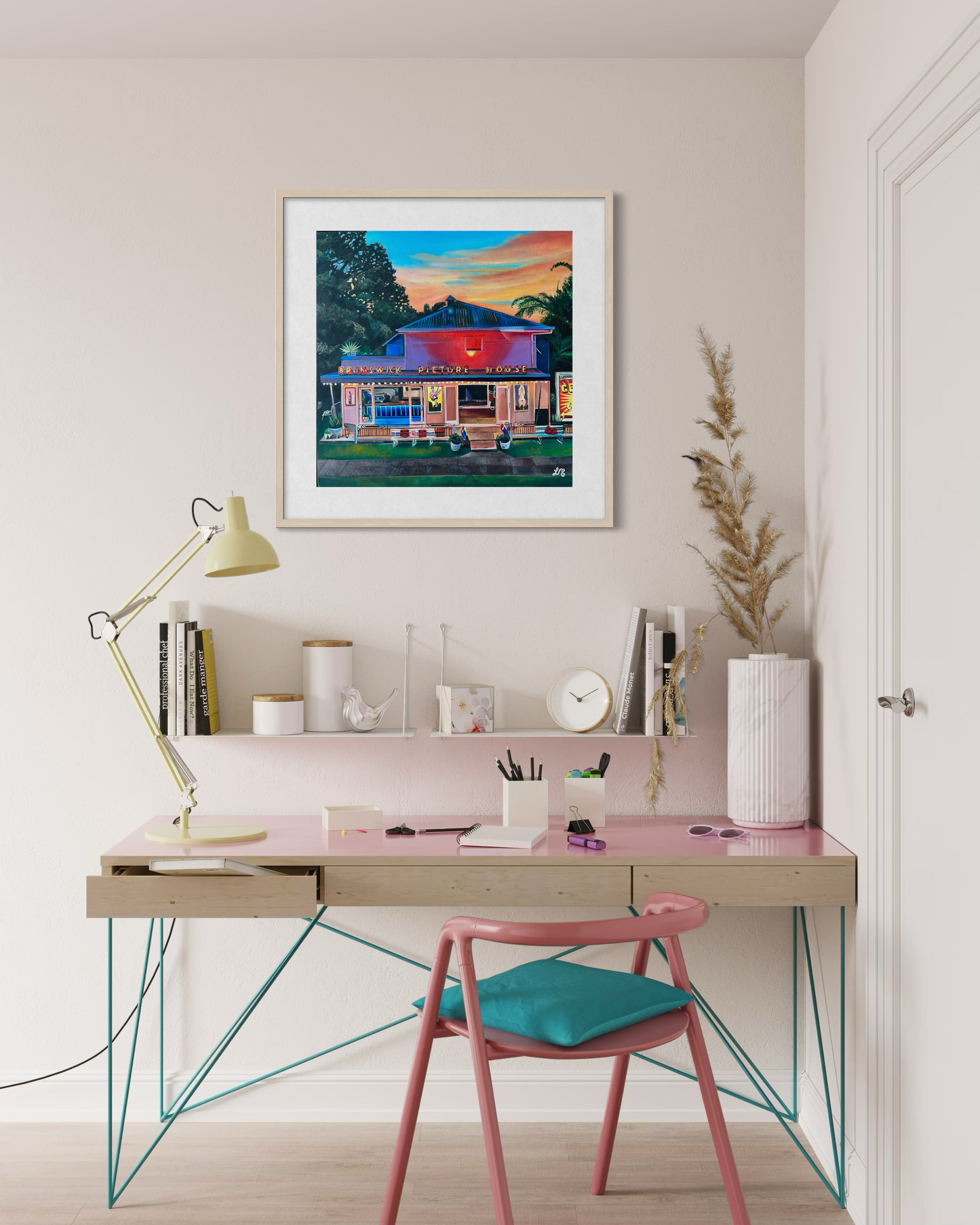 'Bruns picture house' limited ed. print