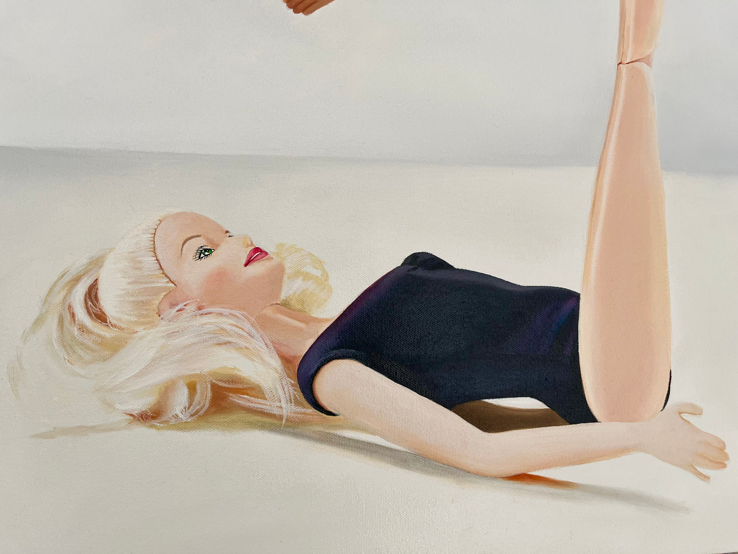 Ken and Barbie couples yoga
