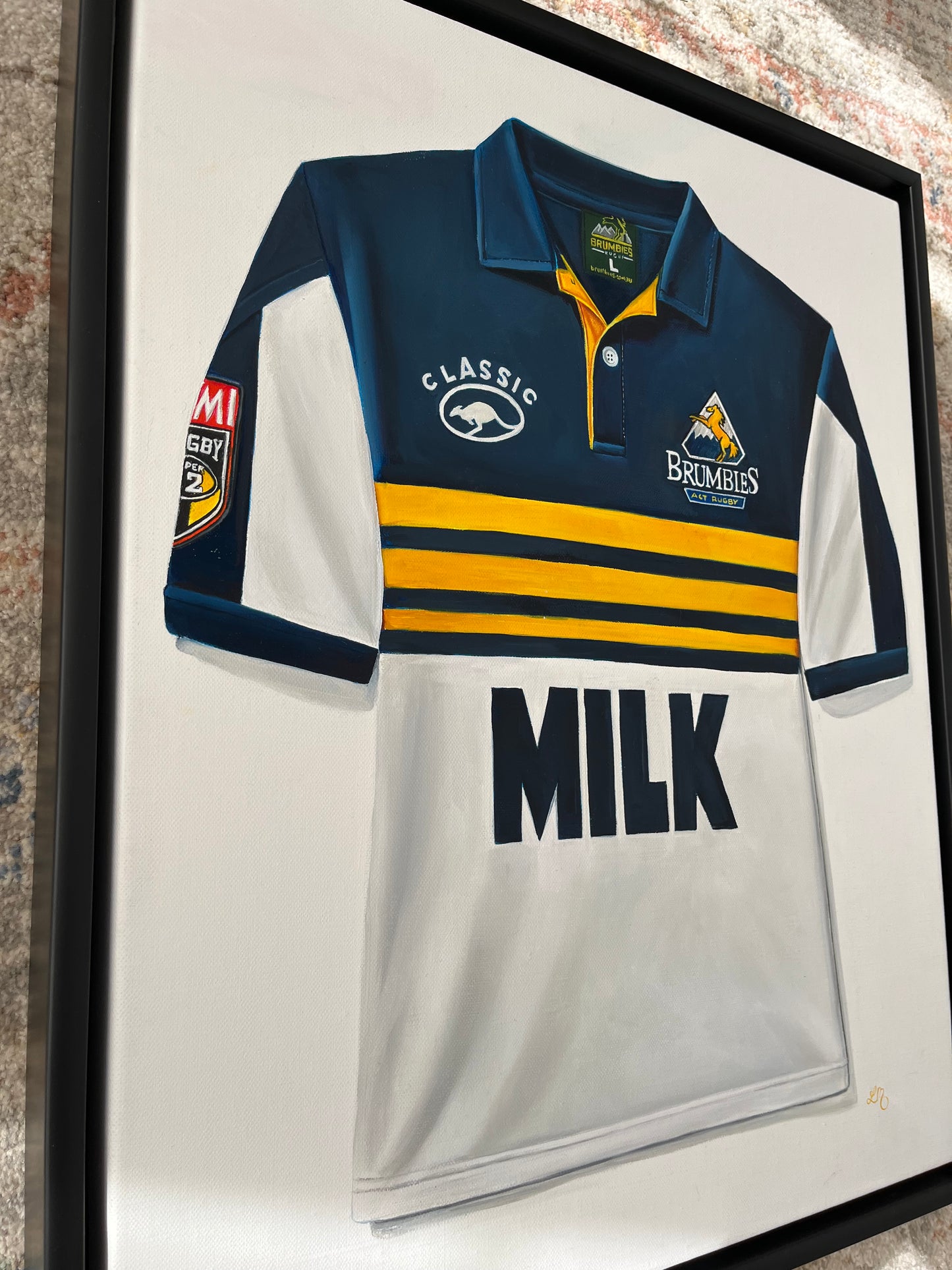 Brumbies MILK jersey
