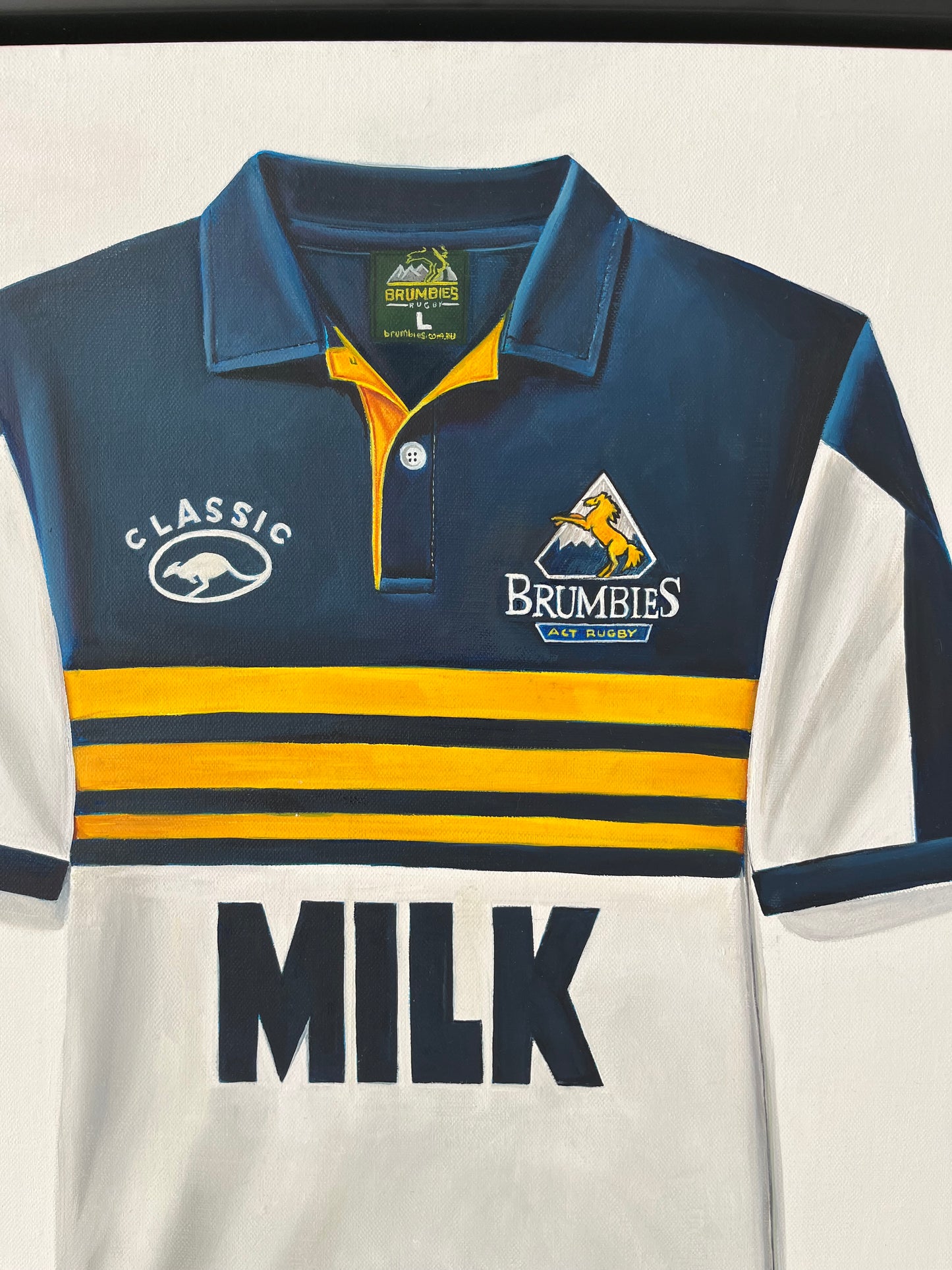 Brumbies MILK jersey
