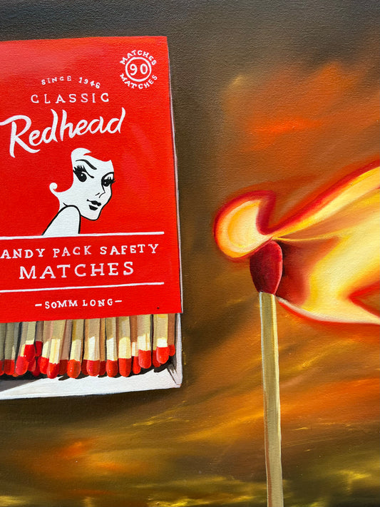 Fiery redhead