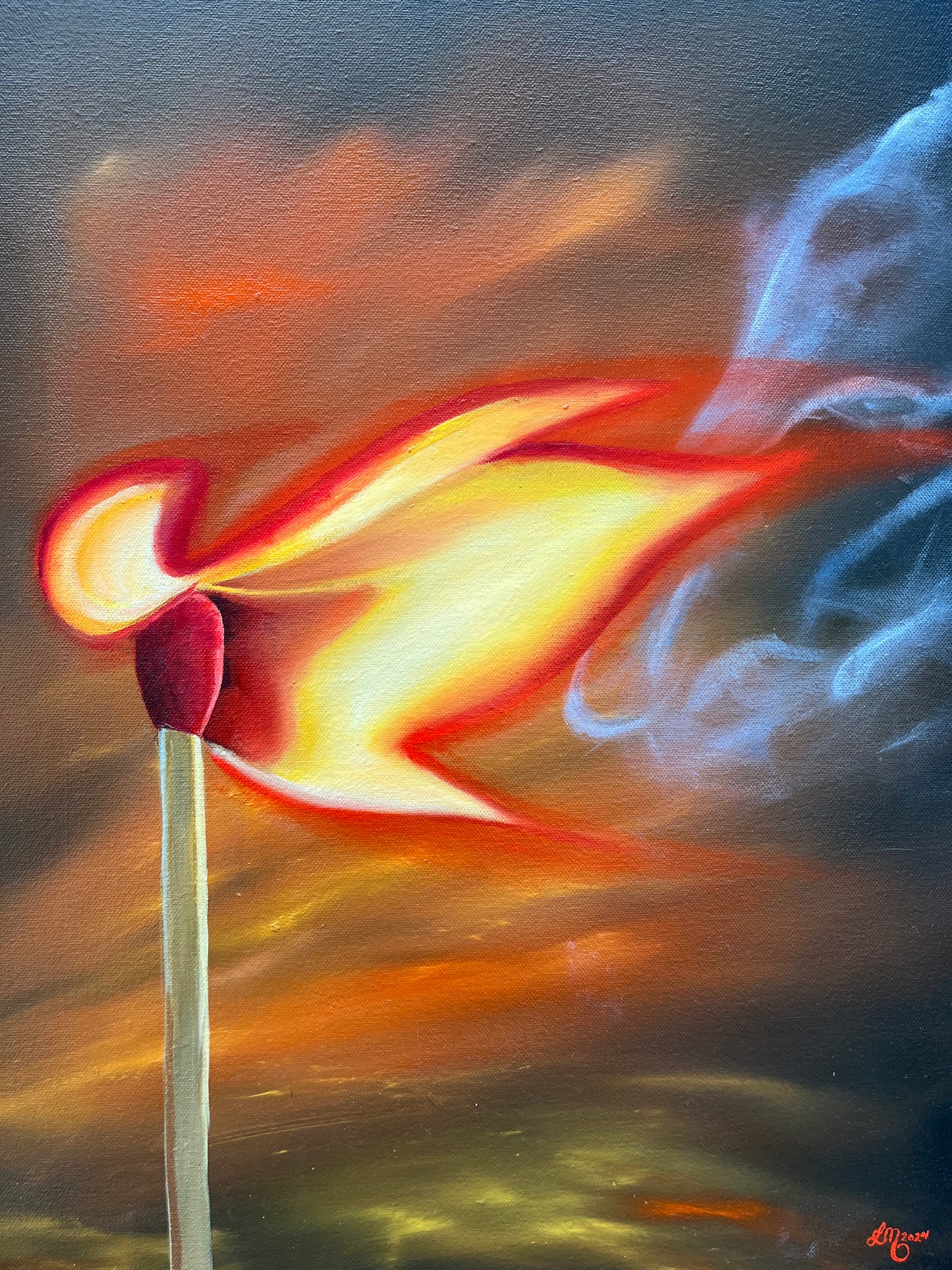 Fiery redhead