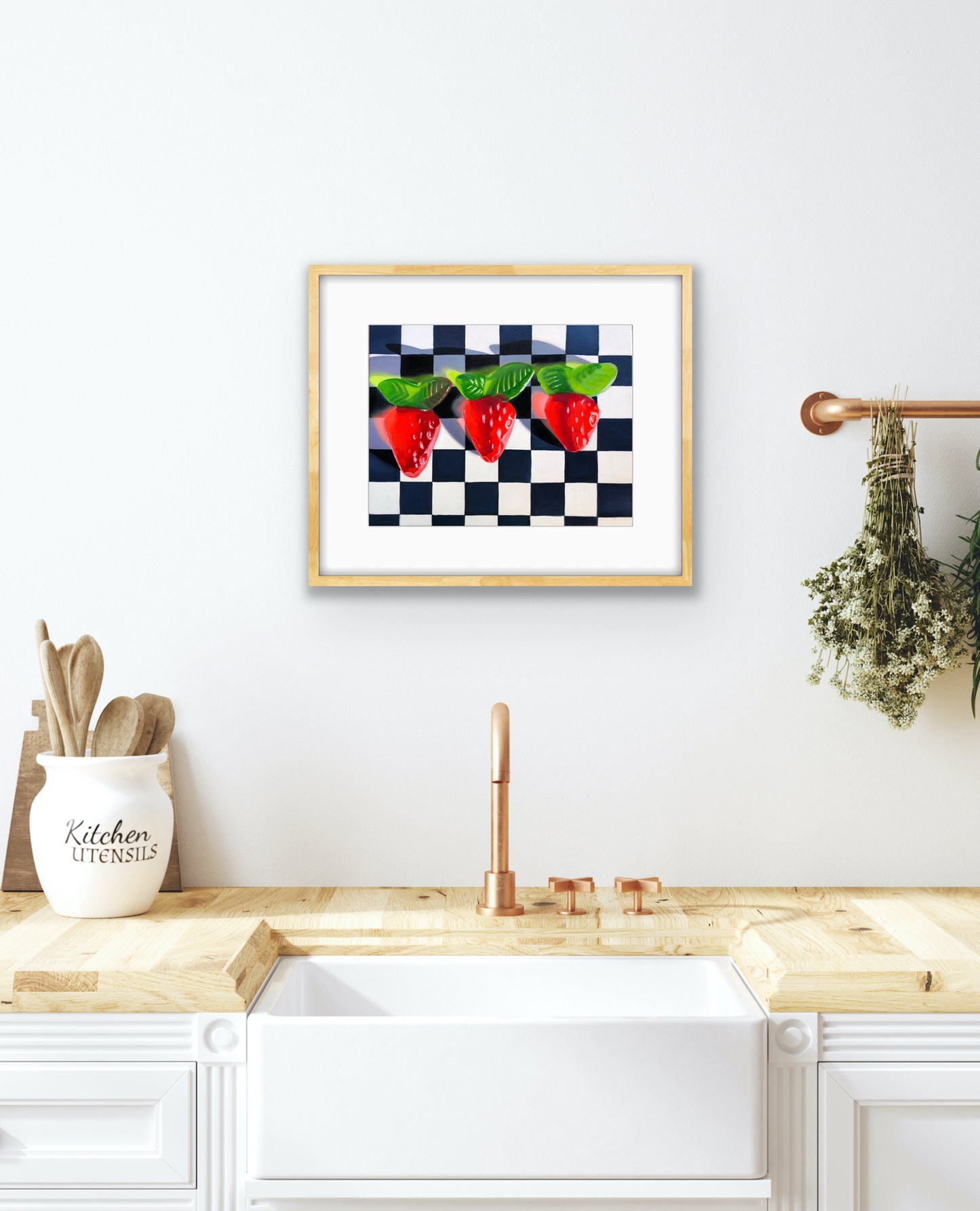 ‘Strawberries’ limited ed. print
