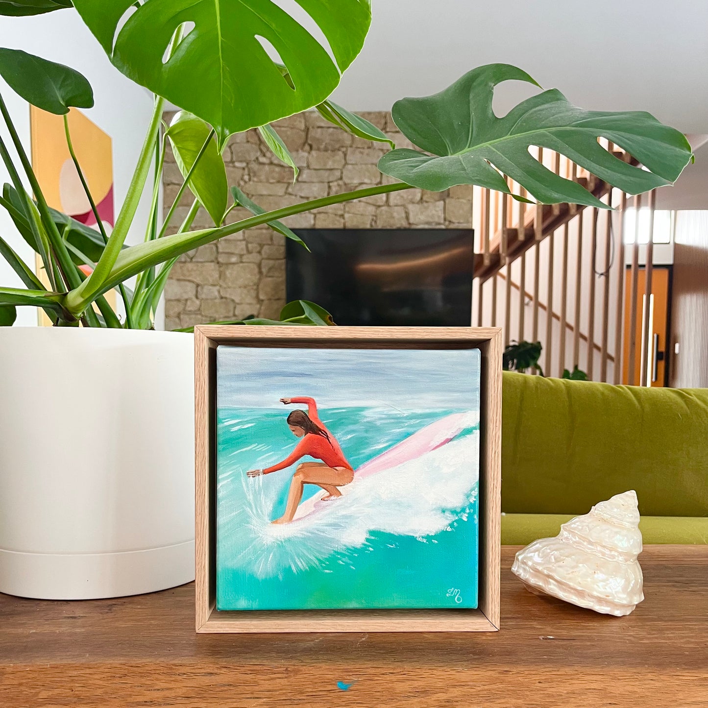 Sunday sesh | original surf artwork