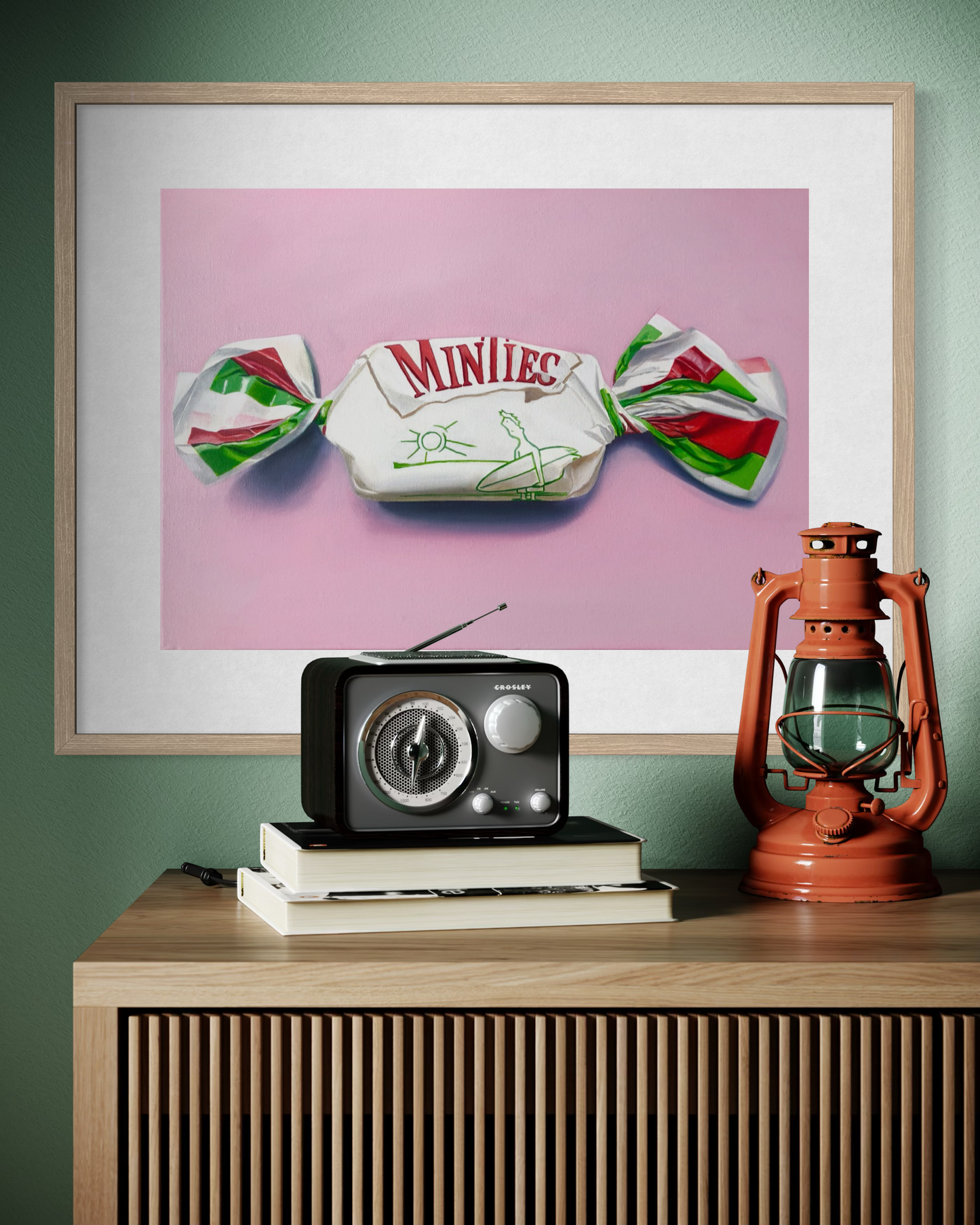 'Surf Minty' limited ed. print